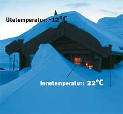 19:05<br>Larsen kommer fram til varm hytte